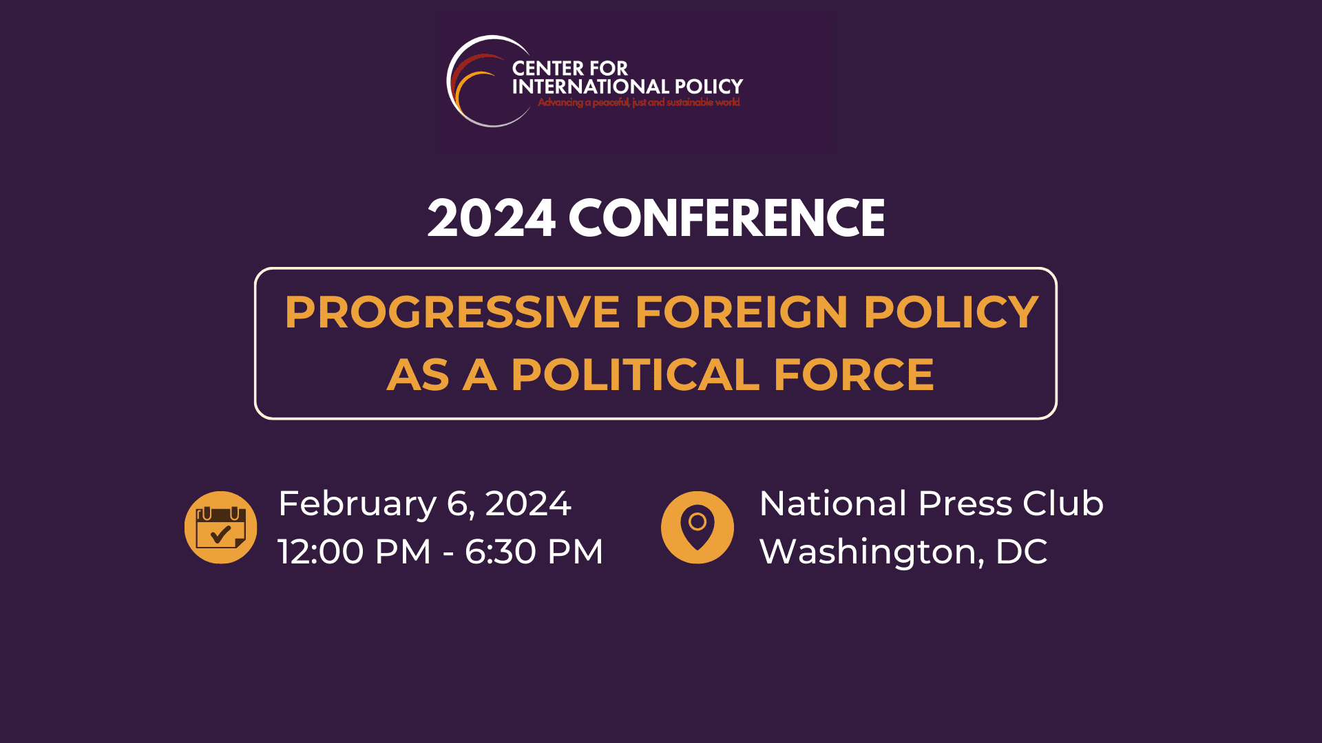 2024 Conference
