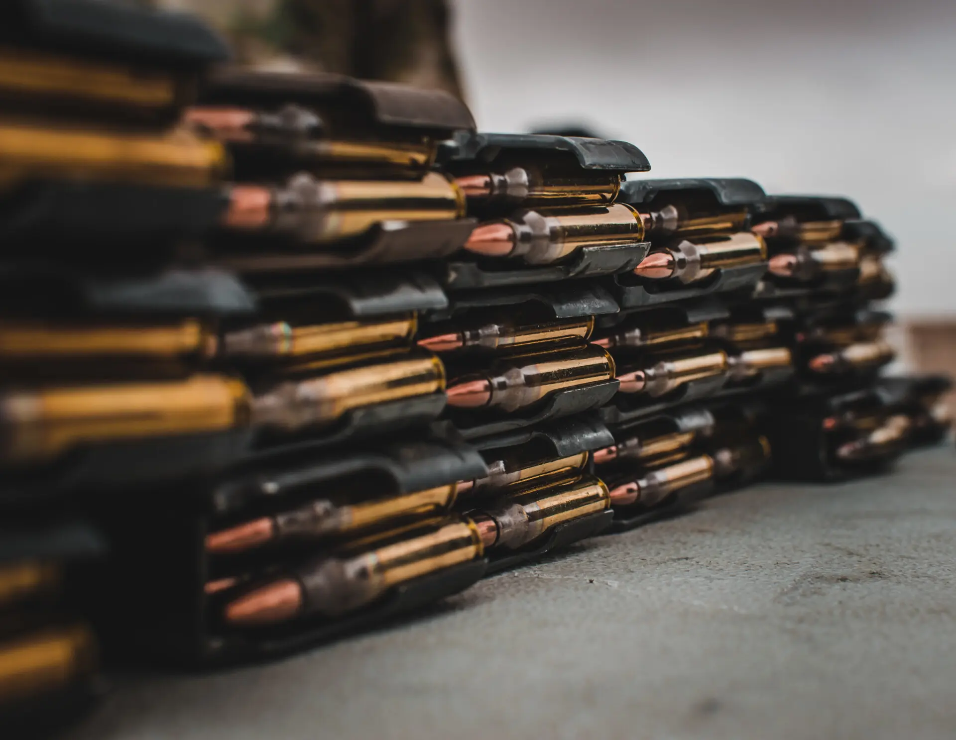 10th Army Air Missile Defense Command and IDF Soldiers load and stack up magazines to perform advanced rifle and reloading tactics